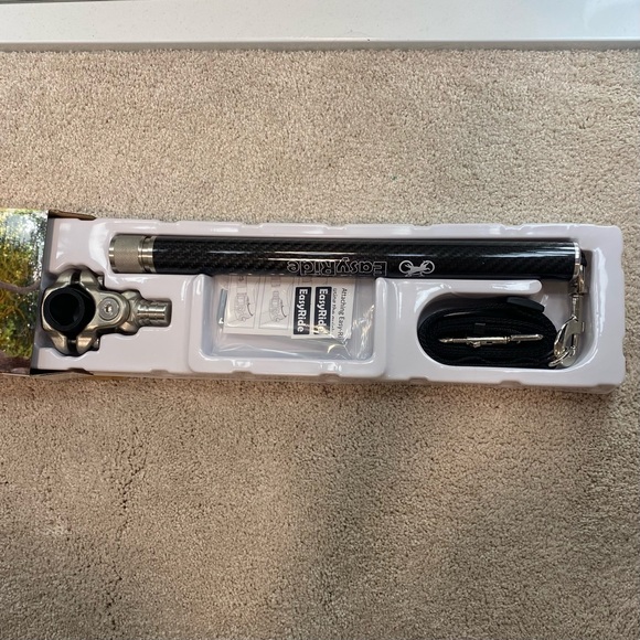 dog adjustable leash carbon fiber puppy leash - Easy Ride by Malabi bike leash - Picture 5 of 13